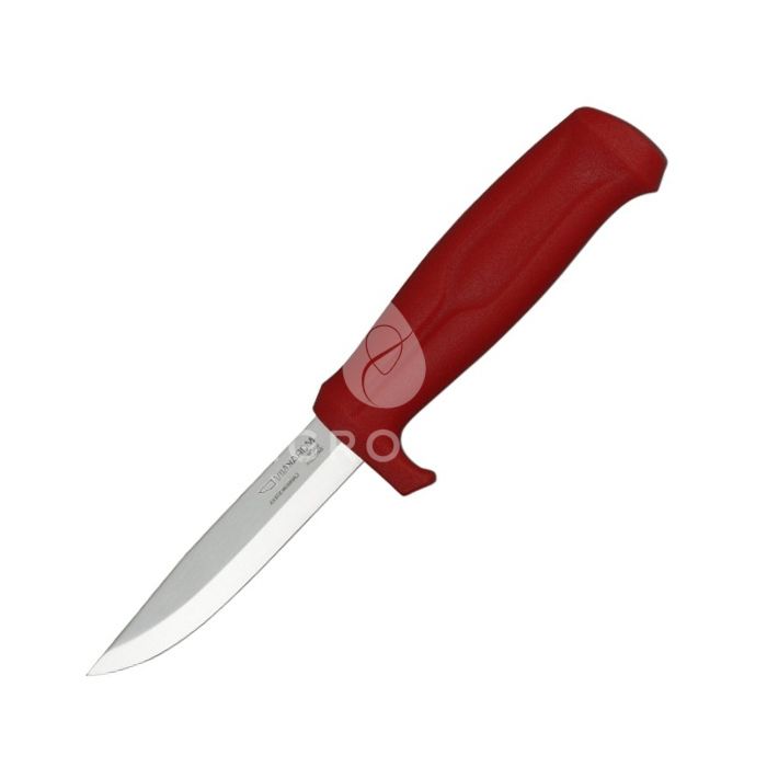 Нож Morakniv Craftline Q 511, углеродистая сталь, пластиковая рукоять красного цвета
