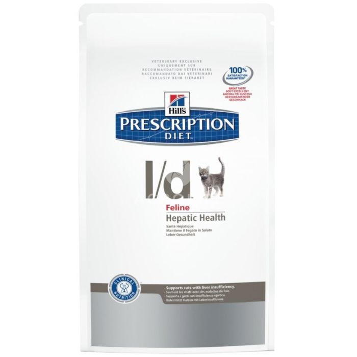 Дієтичний корм Prescription Diet Feline L/D для кішок з хворобами печінки, Hill's