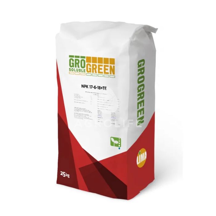 Удобрение NPK GRINTA CUBRI 17-8-22 + 3 MgO + TE - для капельного полива, Gro Green