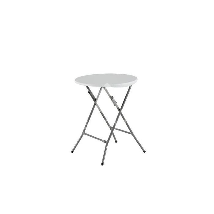 Стол складной круглый арт. ТЕ-1834, белый, 0,6 м, Time Eco