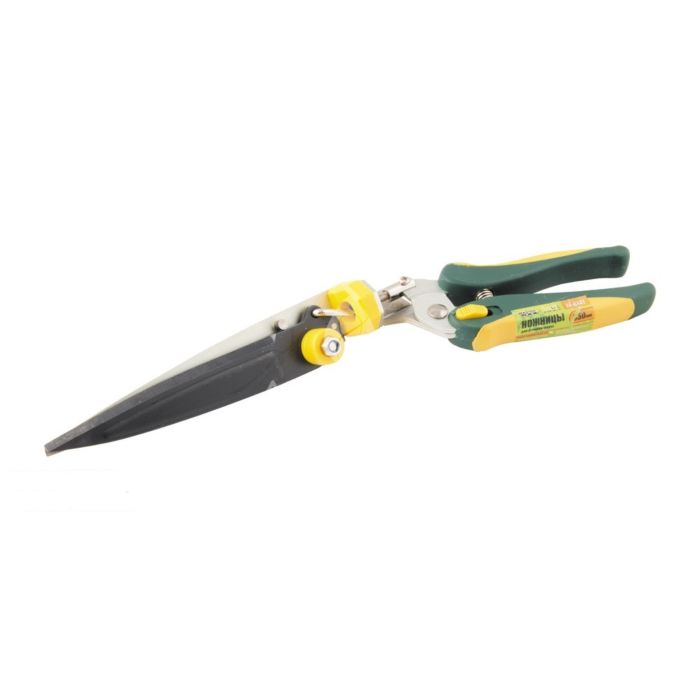 Ножницы для стрижки травы 330 мм поворотные, лезвия тефлон,  ручки ABS+TPR, Mastertool