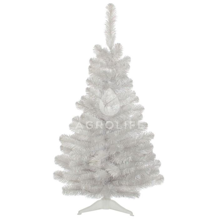 Сосна Icelandic iridescent белая с блеском с подставкой, Triumph Tree