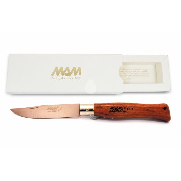 Нож складной Hunter's карманный покрытие клинка Bronze Titanium №2062, MAM 