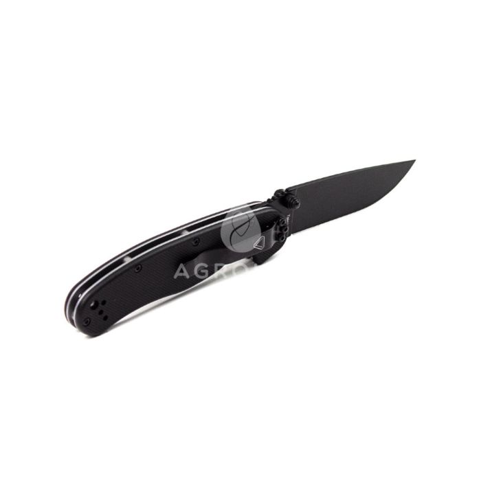 Нож RAT II BP - Black Handle and Blade, Ontario