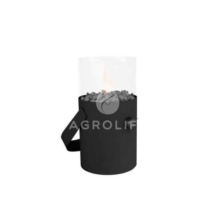 Настольный газовый мини-камин (фонарь) black - черный, Cosiscoop