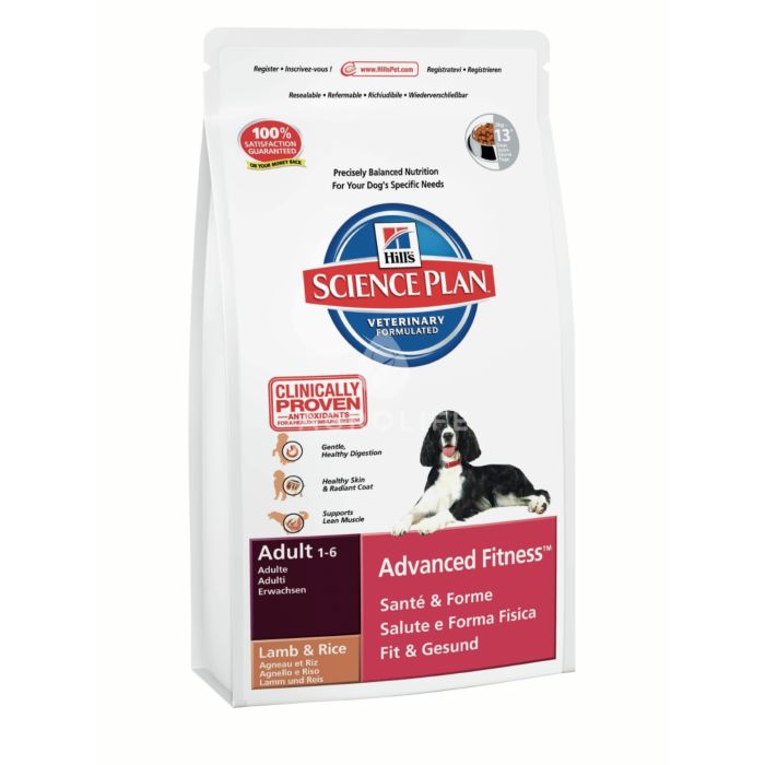 Корм SP Canine Adult Advanced Fitness Lamb & Rice для собак, Hill's