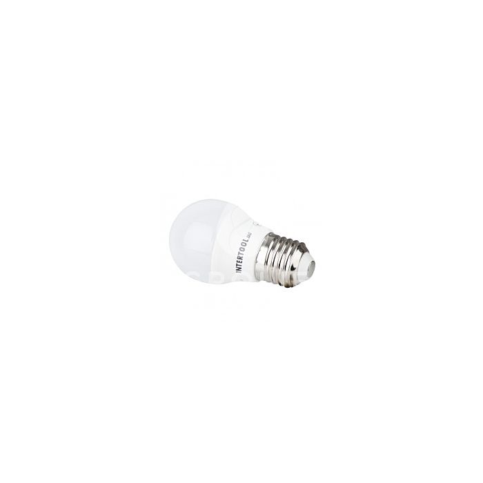 Светодиодная лампа LED 5 Вт, E27, 220 В, LL-0112, INTERTOOL