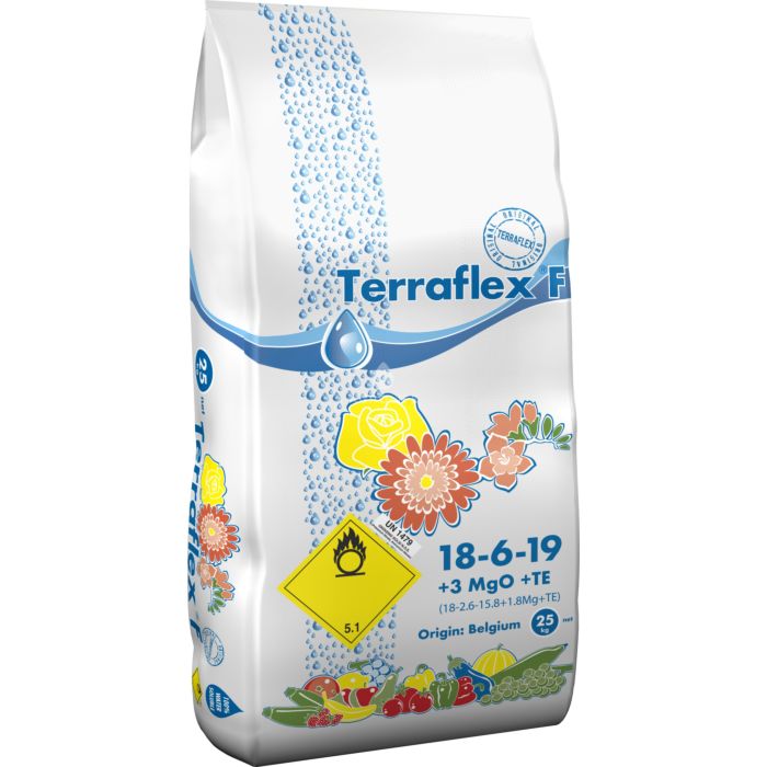 Terraflex-F 18-6-19+3MgO+Te - удобрение для цветочных культур и газонных трав, ICL