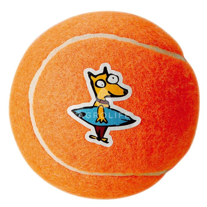Игрушка для собак теннисный мяч молекула 8, оранжевый, ROGZ