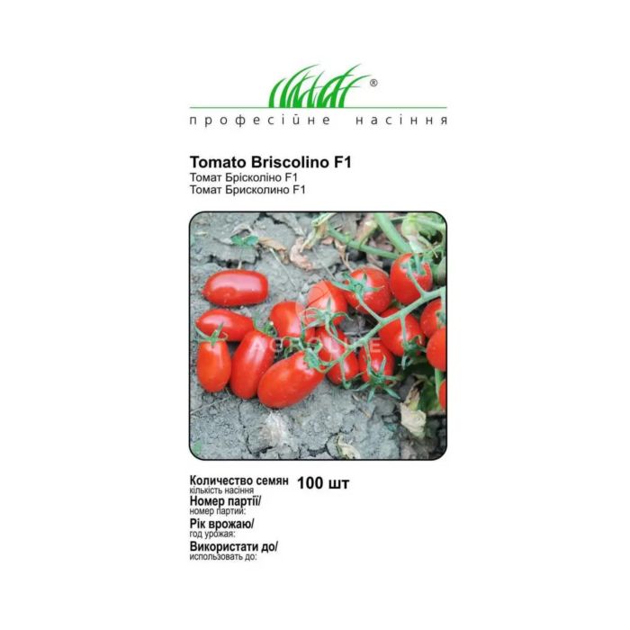 БРІСКОЛИНО F1 / BRISCOLINO F1 - томат сливка-чері, United Genetics (Професійне насіння)