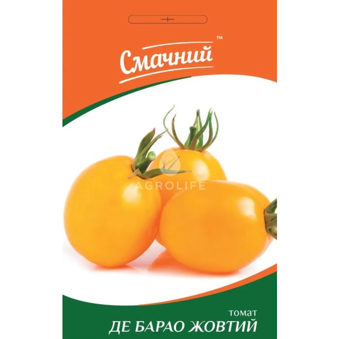ДЕ БАРАО ЖЕЛТЫЙ / DE BARAO YELLOW —  томат индетерминантный, Смачний (Професійне насіння)