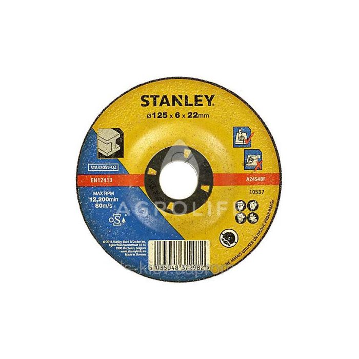 Круг шлифовальный по металлу, STANLEY STA32055