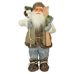 Фігурка новорічна Санта Клаус, 60 см, Time Eco