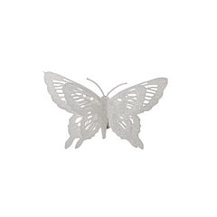 Прикраса декоративне кліпса "Метелик білий"House of Seasons