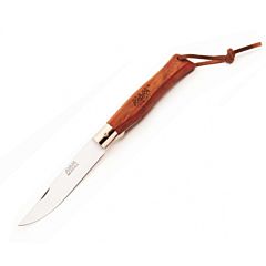 Нож складной Hunter's карманный с кожаным темляком №2061, MAM 