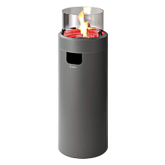 Газовый камин NOVA LED L Grey, 50 мбар (2,5 кВт), Enders
