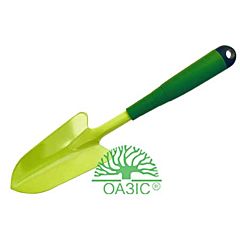 Лопатка садова, вузька, з пластмасовою ручкою 9376А, Оазис