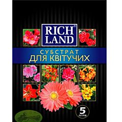 Субстрат для цветущих растений Rich Land, Garden Club