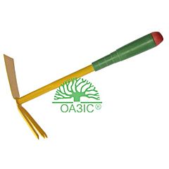 Тяпка-тризуб з пластмасовою ручкою, 9376Т, Оазис