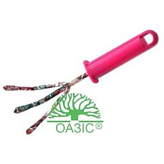 Розпушувач металевий з пластмасовою ручкою, Розмір виробу: 24 х 8 см, Оазис