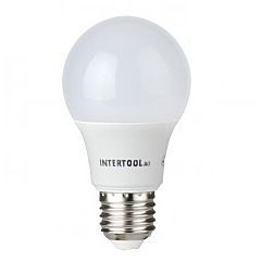 Світлодіодна лампа LED 10 Вт, E27, 220 В, LL-0014, INTERTOOL