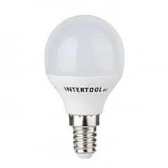 Светодиодная лампа LED 5 Вт, E14, 220 В, LL-0102, INTERTOOL