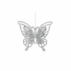 Прикраса декоративна "Метелик підвісний" біла, House of Seasons